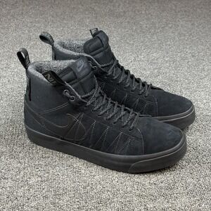 Nike SB Zoom Blazer Mid PRM Acclimate Triple Black DC8903-002 Shoes Mens Sz 7.5